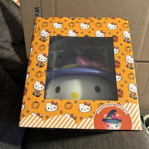 Hello Kitty Halloween Witch Hat Aroma Fan LED Light New Sealed USB Power